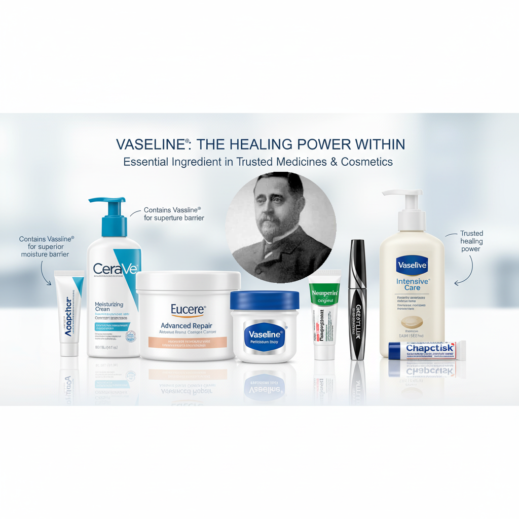 从曾经石油业的废物到现代医药化妆品业的宠儿：凡士林的进阶史